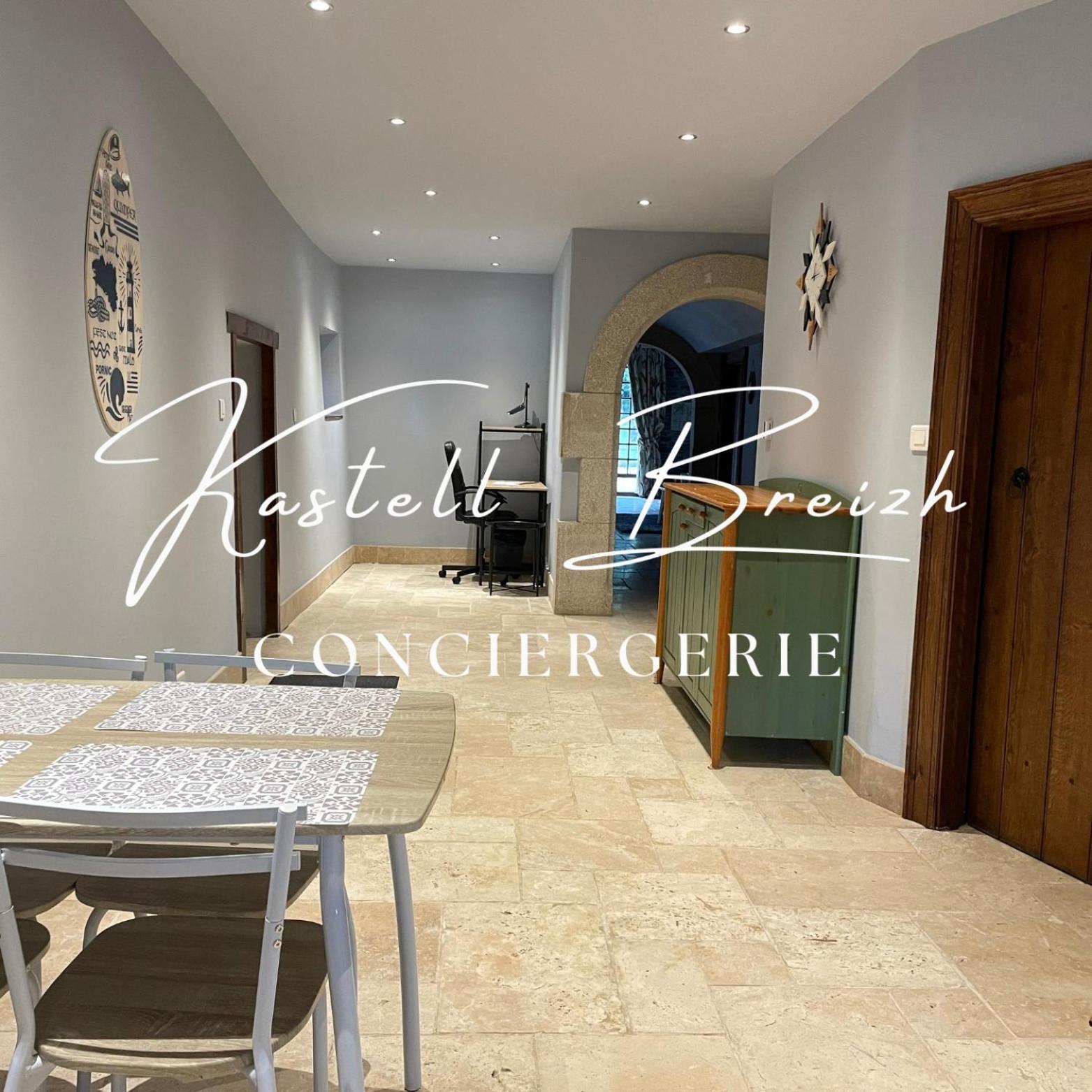 Villa La Longere Du Manoir à Laniscat Extérieur photo