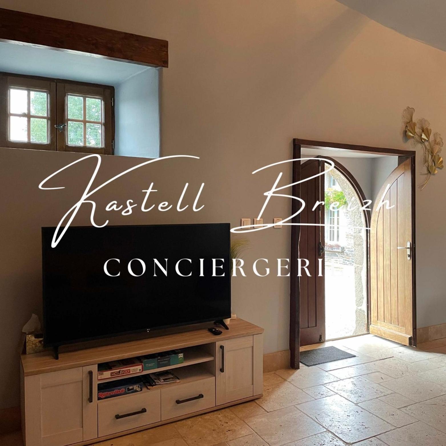 Villa La Longere Du Manoir à Laniscat Extérieur photo