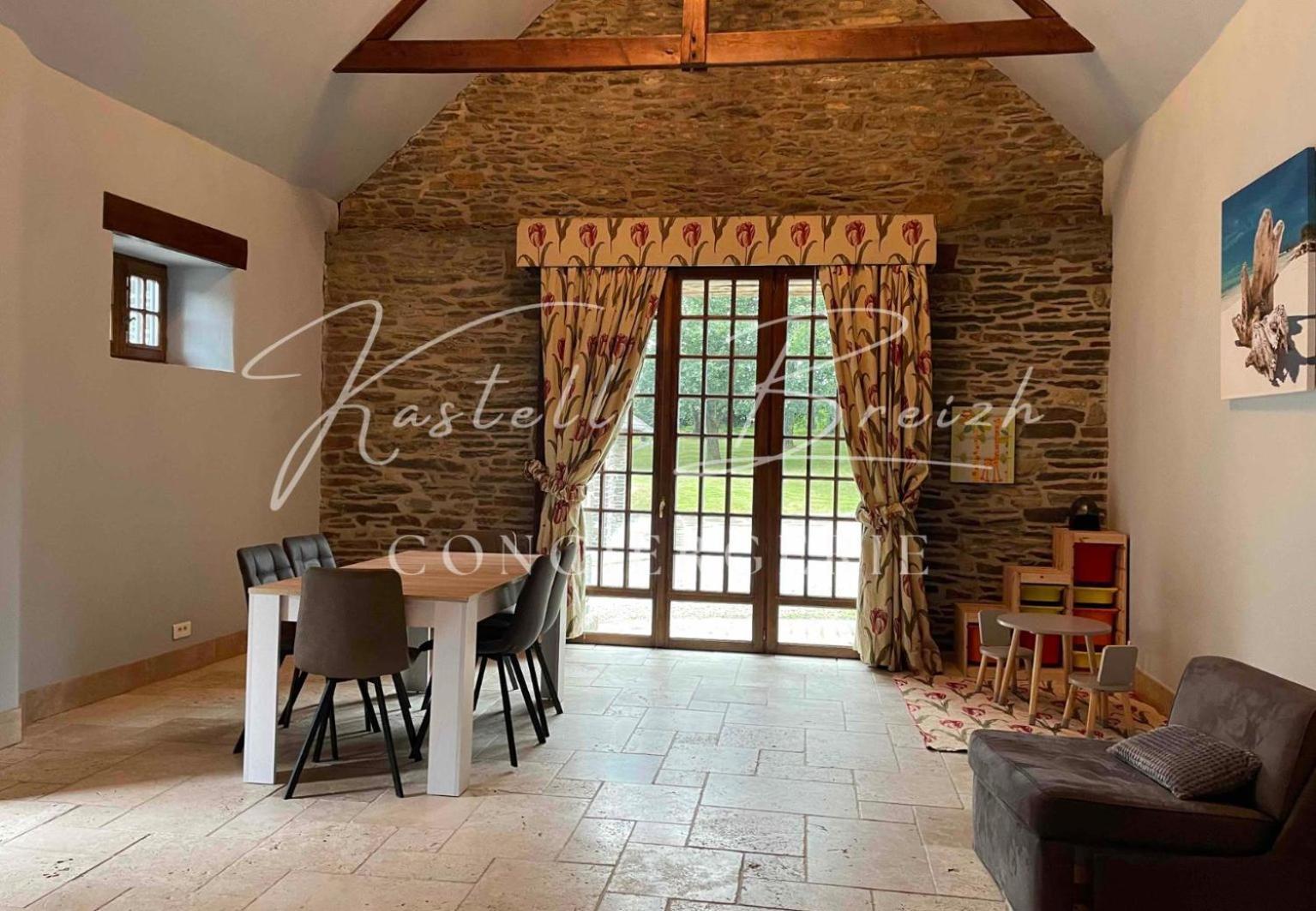 Villa La Longere Du Manoir à Laniscat Extérieur photo