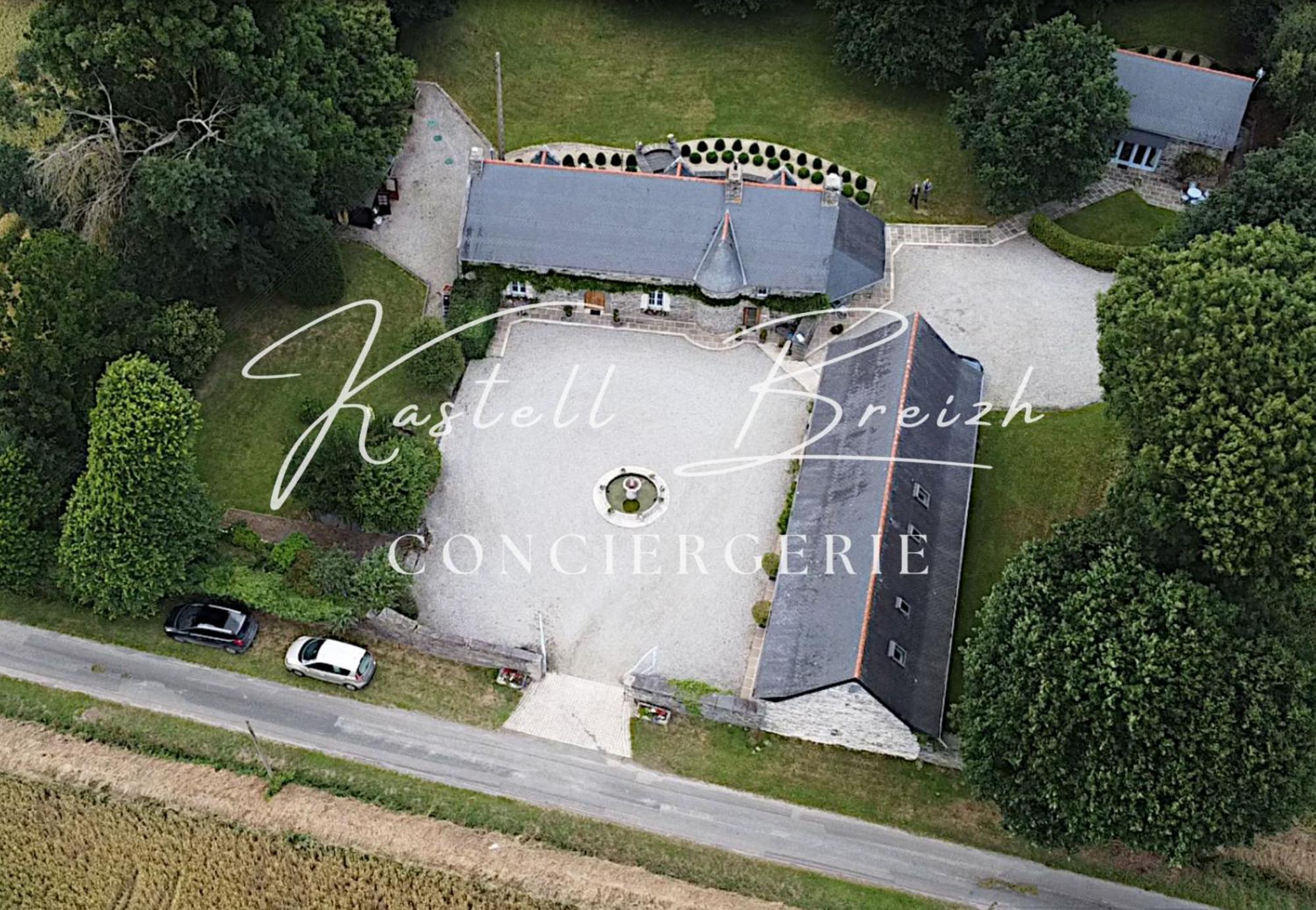 Villa La Longere Du Manoir à Laniscat Extérieur photo